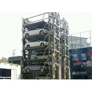 2350kg Mini Rotary Parking System 9 Levels Car Lift Stacker
