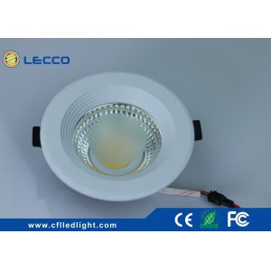 Cheap COB Light Sources LED Recessed Downlight 20W Pillar Type Aluminum 100 LM / W CRI &gt; 80 for sale