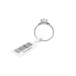 Flexible RFID Sticker Tags Anti Theft 860 - 960MHZ ROSH Certification