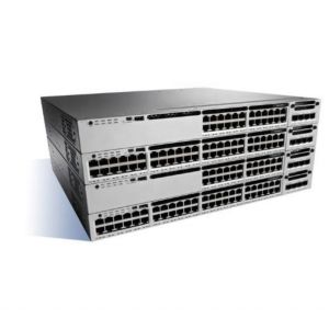 Cisco Network Switch WS-C3850-48F-L 48-Port Gigabit Ethernet Switch with PoE and