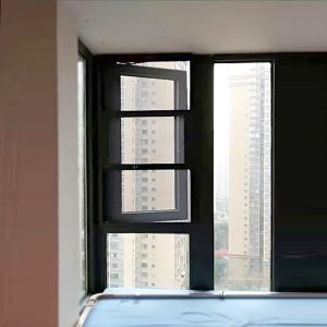 Aluminum Sliding Retractable Screen Window Roller Retractable Fly Insect Screen