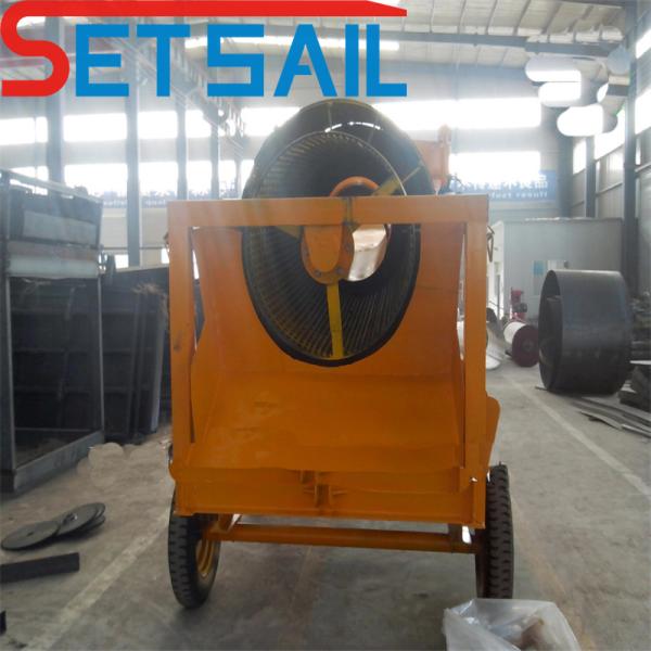 Flexible Land Gold Mining Machinery with Agitation Chute