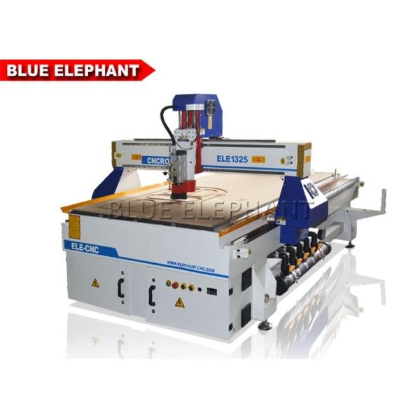 High Precision Mdf Cnc Router Wood Engraving Machine Italy HSD Air Cooling