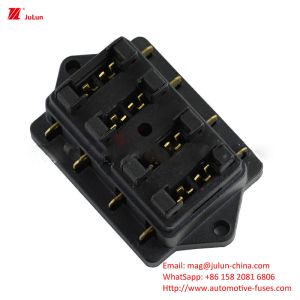 China Eu UL Single/Bipolar 30A-500A Nylon Housing Fuse Holder Automotive Electronic Circuit Protection on sale