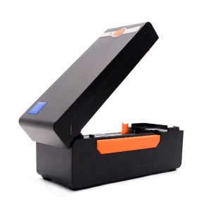 Grey Desktop 2MByte Barcode Label Printer Win7 Win10 Barcode Bill Printer
