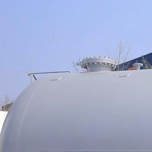 10000L LPG Storage Tank 17.5 Bar Pressure Vertical or Horizontal