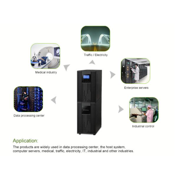 6KVA 4800Watts 220V 110V UPS Power Supply Computer Room UPS Unit