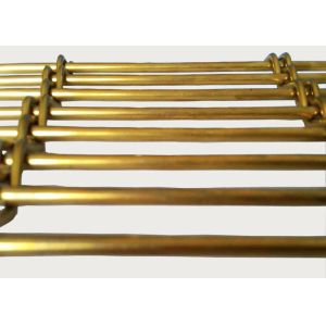 PVD Decorative Woven Mesh Golden Rigid Stainless For Railing