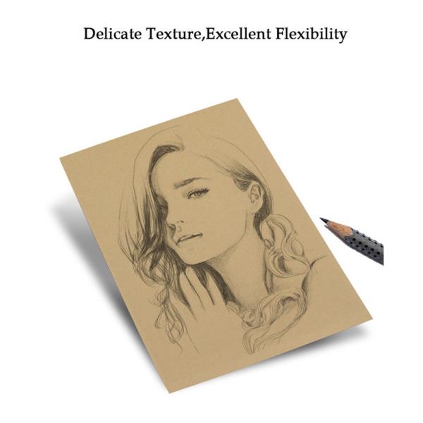 Double Sided Brown A4 A3 Cardboard Kraft Paper