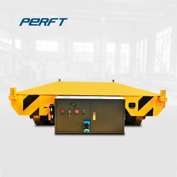 Quality 30T Metal Factory Rail Handling Wagon Equipment With Warning Light wholesale
