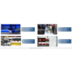 Realtime Accurate Vision Cap Inspection System Equipment 220V