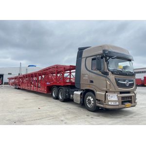137500 to 26000*2500to2550 Height 3 Axle Car Trailer for Secure and Smooth