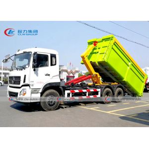 China Euro 3 Dongfeng 10 Wheeler 20T Roll Off Garbage Truck on sale