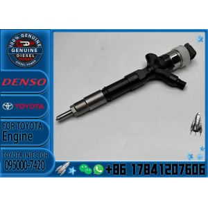 Huida genuine and OEM Fuel Diesel Common Rail Injector 23670-30250 095000-7420