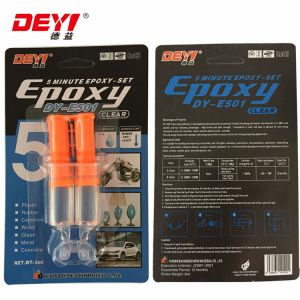 Two Component Epoxy Adhesive with 1:1 Mixing Ratio High Shear Strength and Water
