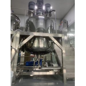50-5000L Cosmetic Emulsifier Mixer Chemicals Processing Equipment 1 Year