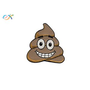 Caps Jeans Clothing Funny Logo Custom Embroidery Patch Laser Cut Border Small Size