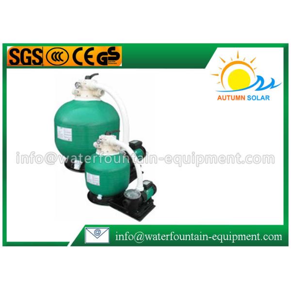Centrifugal Commercial Sand Filters For Swimming Pool , Fibreglass Sand Pool