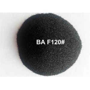 China Black Fused Alumina Aluminium Oxide Blasting Media For Polishing Stainless Steel Tablewares on sale