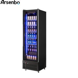 Arsenbo Display Commercial Fridge , Multipurpose Upright Display Freezer