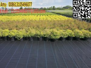 green house / garden black weed control cover fabric for weed barrier mat