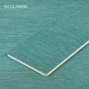 China Interiors Homes 8mm Bamboo Charcoal Waterproof Fabric PVC Wall Panel on sale