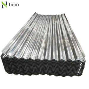 Cheap DX51D PPGI 22 Gauge Galvanized Steel Sheet Wavy Trapezoidal for sale