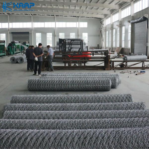 Galvanized Iron Wire Woven Gabion Baskets Retaining Wall