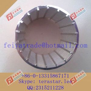 0.02mm/0.05mm/1mm Wedge Wire Screens,Johnson Screen,Vee Wire Filter Screen