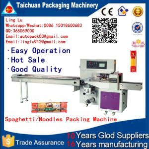 China CE certificate Taichuan Automatic lemon friut vegetable pillow packaging machine on sale