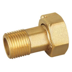 DN 20 Bronze or Brass Water Meter Couplings Connectors for Meters