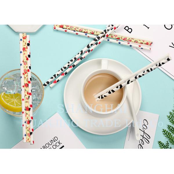Quality Food Grade Bleached Paper Milkshake Straws Eco Friendly FDA Approved wholesale