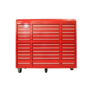 Custom Industrial Tool Trolley Cabinet with Optional Drawer Mat and Lockable