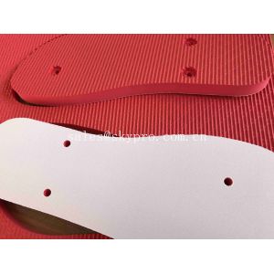 Red Humanized Design Rubber EVA Foam Sheet for Slipper Inner Sole Outsole Shoes