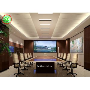 Full color indoor P 3 front maintenance LED display with magnetic modules