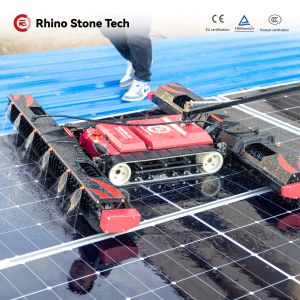 Cheap Solar Panel Cleaning Robot Solar Panel Machine Wet and Dry Solar Panel Cleaning Robot for sale
