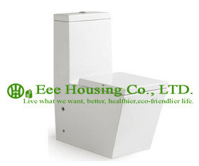 Wc Toilet Siphonic One Piece Sand Rectangular CE Toilets Seat With Cisterm For