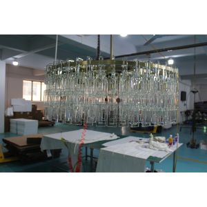 Customized Marignan Round Chandelier 152cm Round Decorative Crystal Chandelier