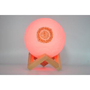 Touch rechargeable light moon lamp quran speaker