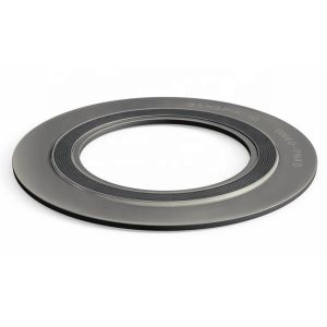 China Precision Spiral Wound Gasket / Spiral Metallic Gasket Natural Stainless Steel Color on sale