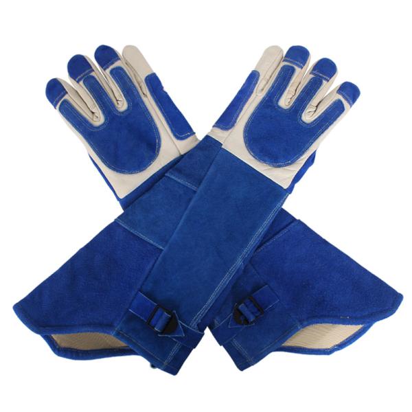 Quality Animal Anti Bite Protective Gloves Length 55CM Extra Long Design wholesale