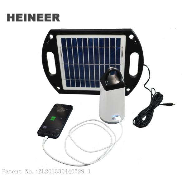 Quality Portable solar camping lanterns with ABS frame and holder,mobile charge,power bank wholesale