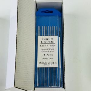 TIG Welding Accessories WC20 Grey Tip Tungsten Rods with DC/AC Operating Current