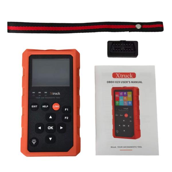 Xtruck 819 OBD2 Scanner Automotive Diagnostic Tester with Enhanced OBDII Mode 6