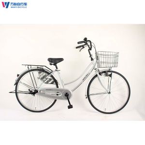 26'' Women'S One Speed Retro Bike With Braking System