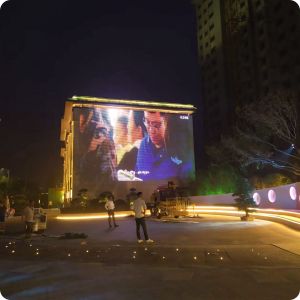 Facade Lighting RGB Mesh Screen Display DC12V S30 P100 P80 P50 P40 SMD3535