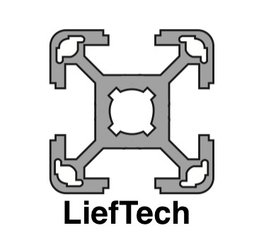 Quality 4040 Aluminum T Extrusion Profiles Anodic Oxidation Lightweight wholesale