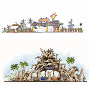 Cheap Custom Landscape Design Renderings With 3D Modeling Plant Database And Multilingual Support for sale