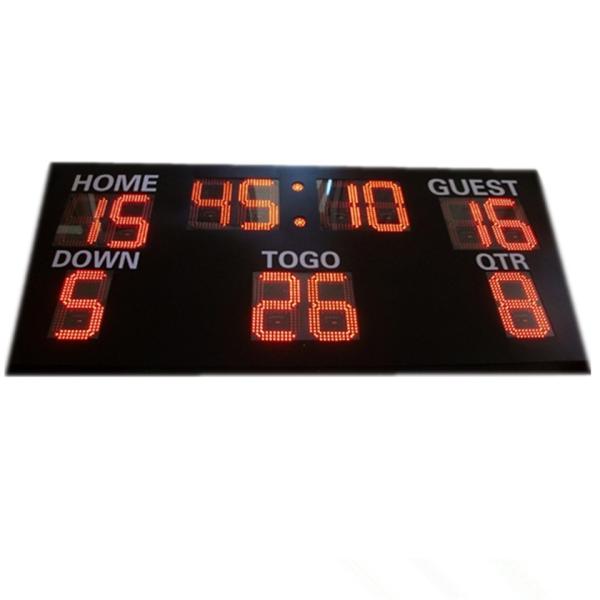 High Resolution Digital Score Display Board For Football Sport OEM / ODM