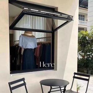 DERCHI Bifold Windows with Louver Curtain Type and 6063-T5 Extrusion Alloy